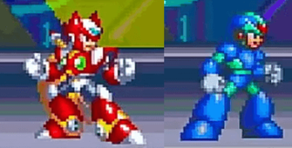 ロックマンX4　キャラの等身