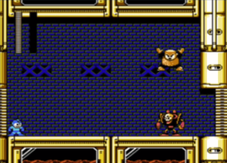 ロックマン３　ドクロボット　ウッドマン